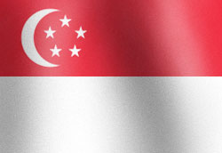 Singapore National Flag Graphic