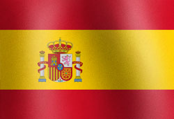 Spain National Flag Graphic
