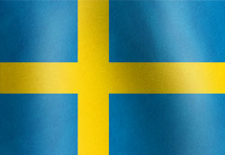 National flag of Sweden